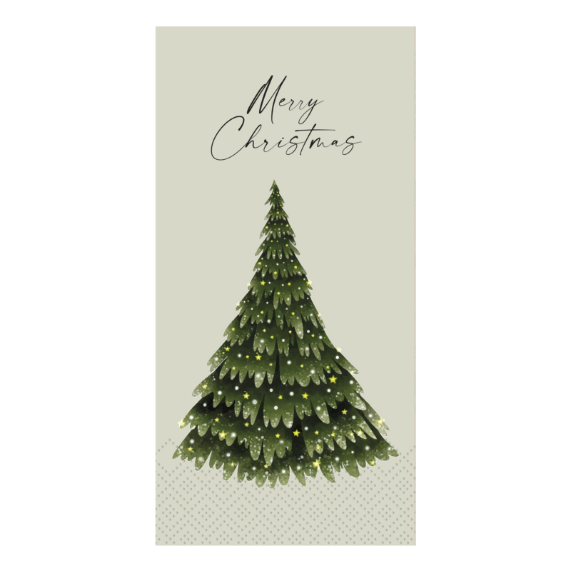 Christmas Paper Napkin Tree