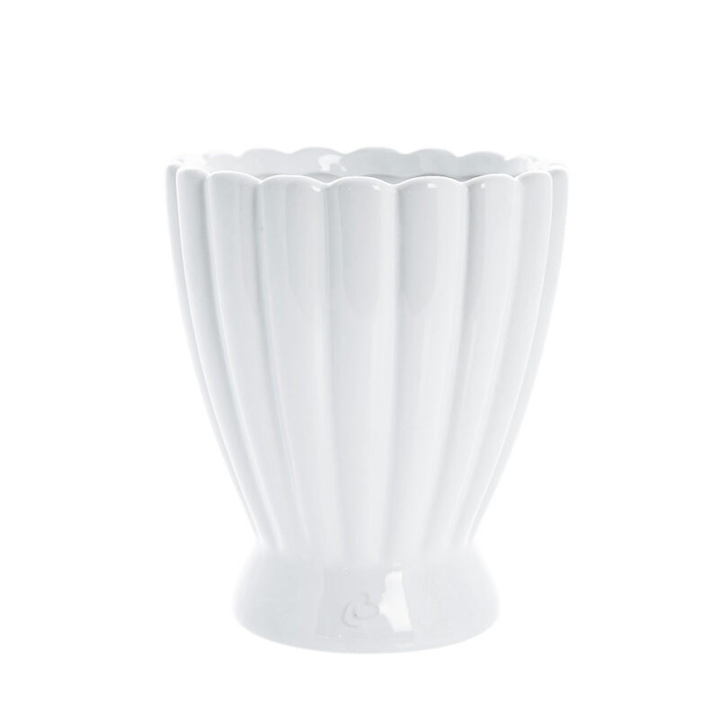 Flower Pot, White